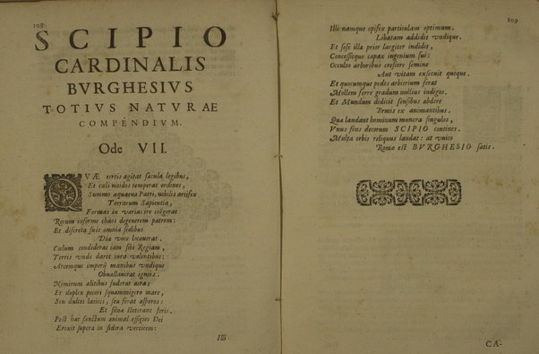 Encyclopaedia amplissimo principi Scipioni card. Burghesio dedicata explicata et defensa centum philosophicis assertionibus a Clemente de Clementibus in Collegio Romano Societatis Iesu anno 1624