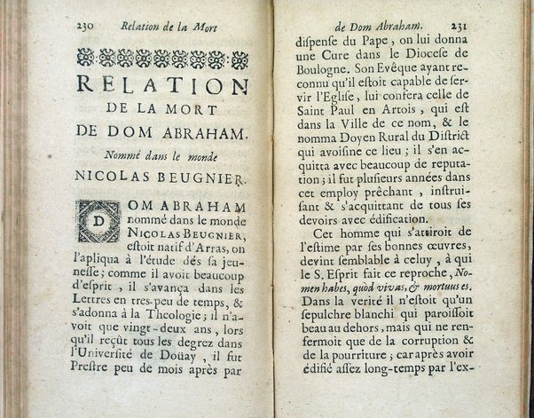 [Relations de la mort de quelques religieux de l'abbaye de la Trappe. Premiere partie [-quatrieme]] 1
