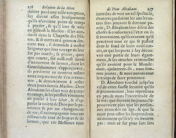[Relations de la mort de quelques religieux de l'abbaye de la Trappe. Premiere partie [-quatrieme]] 1