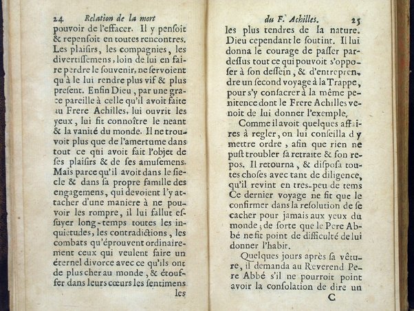 [Relations de la mort de quelques religieux de l'abbaye de la Trappe. Premiere partie [-quatrieme]] 2