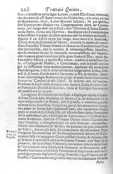 Eusebologion. Euseuologio romano, ouero Delle opere pie di Roma, accresciuto, & ampliato secondo lo stato presente. Con due trattati delle accademie, e librerie celebri di Roma. Dell'abbate Carlo Bartolomeo Piazza de gli Oblati di Milano, ...