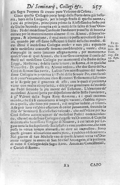 Eusebologion. Euseuologio romano, ouero Delle opere pie di Roma, accresciuto, & ampliato secondo lo stato presente. Con due trattati delle accademie, e librerie celebri di Roma. Dell'abbate Carlo Bartolomeo Piazza de gli Oblati di Milano, ...