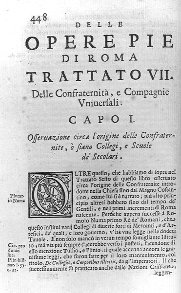 Eusebologion. Euseuologio romano, ouero Delle opere pie di Roma, accresciuto, & ampliato secondo lo stato presente. Con due trattati delle accademie, e librerie celebri di Roma. Dell'abbate Carlo Bartolomeo Piazza de gli Oblati di Milano, ...