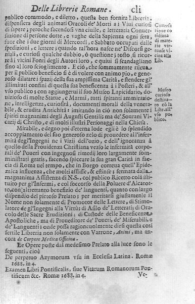Eusebologion. Euseuologio romano, ouero Delle opere pie di Roma, accresciuto, & ampliato secondo lo stato presente. Con due trattati delle accademie, e librerie celebri di Roma. Dell'abbate Carlo Bartolomeo Piazza de gli Oblati di Milano, ...