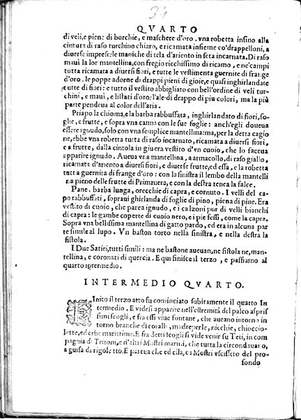 Descrizione del magnificentiss. apparato. E de' marauigliosi intermedi fatti per la commedia rappresentata in Firenze nelle felicissime nozze degl'illustrissimi, ed eccellentissimi signori il signor don Cesare d'Este, e la signora donna Virginia Medici