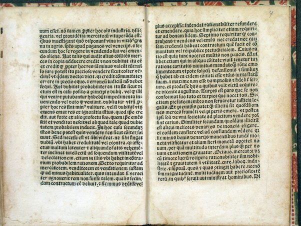 Compendiosus tractatus de mercatorum contractibus per reuerendum patrem fratrem Iohannem Nider alemanum sacre pagine professorem ordinis fratrum predicatorum editus