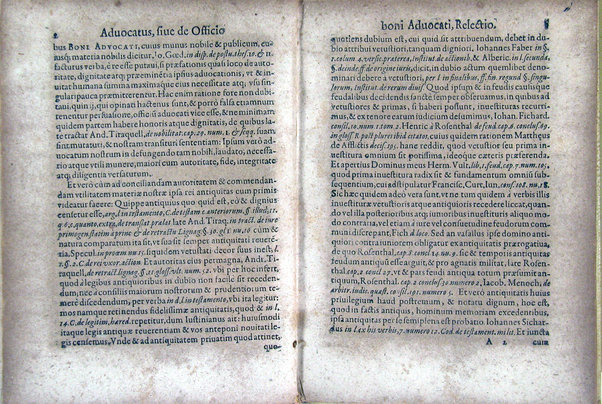 Advocatus, sive De qualitatibus et officio boni advocati: relectio L. Advocati. 14. C. de advocat. divers. Iudic. Autore Barptolomaeo Agricola Baucomio J.U.D