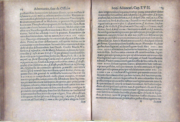 Advocatus, sive De qualitatibus et officio boni advocati: relectio L. Advocati. 14. C. de advocat. divers. Iudic. Autore Barptolomaeo Agricola Baucomio J.U.D