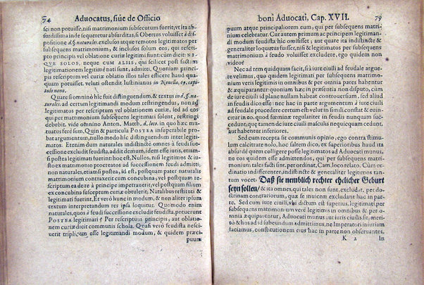 Advocatus, sive De qualitatibus et officio boni advocati: relectio L. Advocati. 14. C. de advocat. divers. Iudic. Autore Barptolomaeo Agricola Baucomio J.U.D