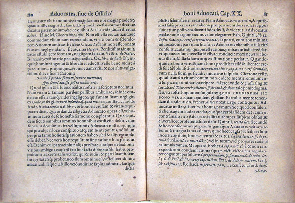 Advocatus, sive De qualitatibus et officio boni advocati: relectio L. Advocati. 14. C. de advocat. divers. Iudic. Autore Barptolomaeo Agricola Baucomio J.U.D