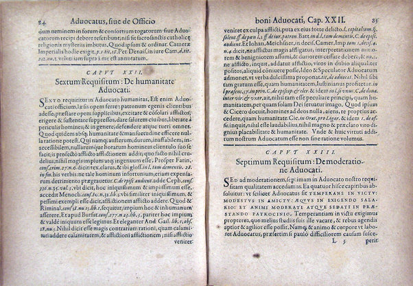 Advocatus, sive De qualitatibus et officio boni advocati: relectio L. Advocati. 14. C. de advocat. divers. Iudic. Autore Barptolomaeo Agricola Baucomio J.U.D