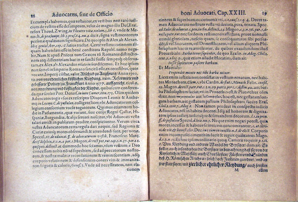 Advocatus, sive De qualitatibus et officio boni advocati: relectio L. Advocati. 14. C. de advocat. divers. Iudic. Autore Barptolomaeo Agricola Baucomio J.U.D