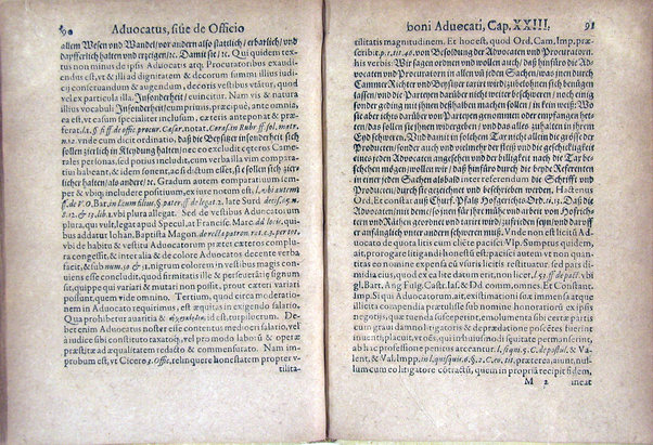 Advocatus, sive De qualitatibus et officio boni advocati: relectio L. Advocati. 14. C. de advocat. divers. Iudic. Autore Barptolomaeo Agricola Baucomio J.U.D