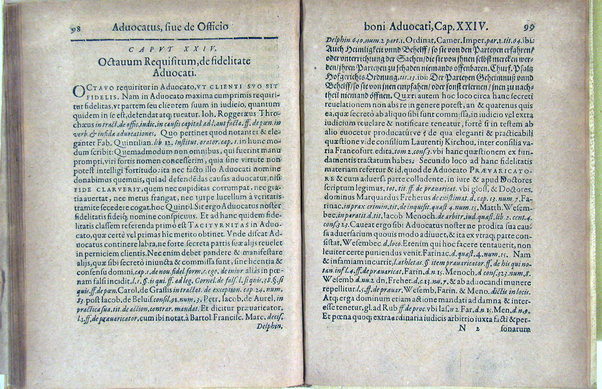 Advocatus, sive De qualitatibus et officio boni advocati: relectio L. Advocati. 14. C. de advocat. divers. Iudic. Autore Barptolomaeo Agricola Baucomio J.U.D