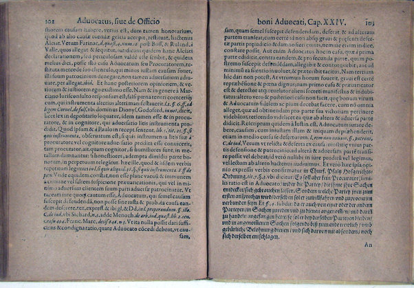 Advocatus, sive De qualitatibus et officio boni advocati: relectio L. Advocati. 14. C. de advocat. divers. Iudic. Autore Barptolomaeo Agricola Baucomio J.U.D