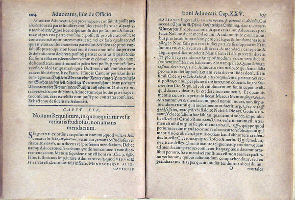 Advocatus, sive De qualitatibus et officio boni advocati: relectio L. Advocati. 14. C. de advocat. divers. Iudic. Autore Barptolomaeo Agricola Baucomio J.U.D