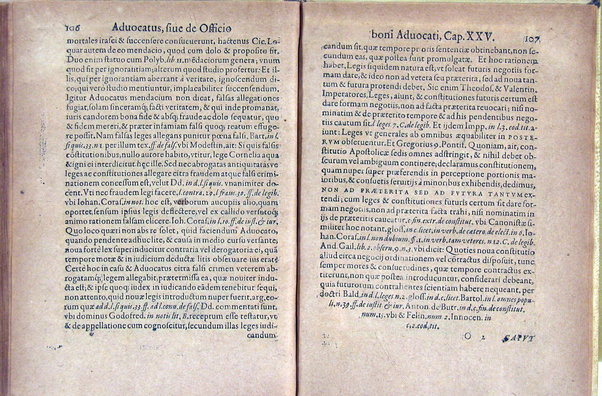 Advocatus, sive De qualitatibus et officio boni advocati: relectio L. Advocati. 14. C. de advocat. divers. Iudic. Autore Barptolomaeo Agricola Baucomio J.U.D