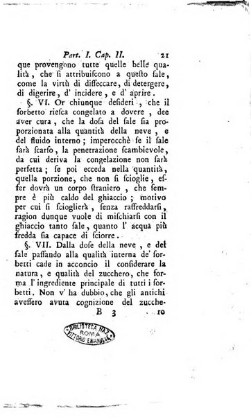 [1]: De' sorbetti saggio medico-fisico del dottor Filippo Baldini ...