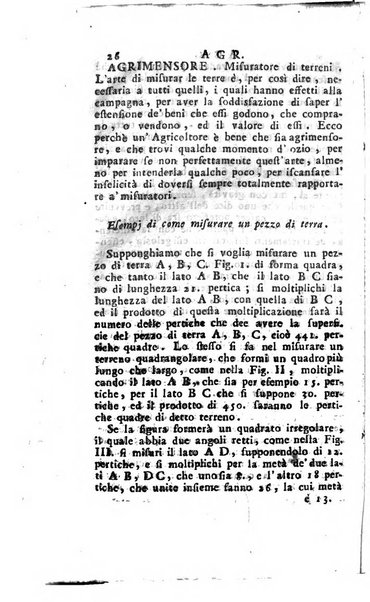 [Dizionario di agricoltura, nel quale si contiene la coltura, e conservazione de' diversi prodotti riguardanti le terre seminative, i prati, i boschi, le vigne, ed i giardini. Come pure il governo de' bestiami, de' colombi, de polii, dell'api, de' bachi da seta, le loro malattie, ed i loro rispettivi rimedj ... Da sicure osservazioni raccolto da Ignazio Ronconi fiorentino ... Tomo 1-[2]. - In Venezia : per Francesco Sansoni, 1771] 1