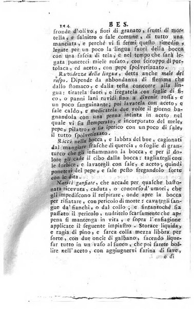 [Dizionario di agricoltura, nel quale si contiene la coltura, e conservazione de' diversi prodotti riguardanti le terre seminative, i prati, i boschi, le vigne, ed i giardini. Come pure il governo de' bestiami, de' colombi, de polii, dell'api, de' bachi da seta, le loro malattie, ed i loro rispettivi rimedj ... Da sicure osservazioni raccolto da Ignazio Ronconi fiorentino ... Tomo 1-[2]. - In Venezia : per Francesco Sansoni, 1771] 1