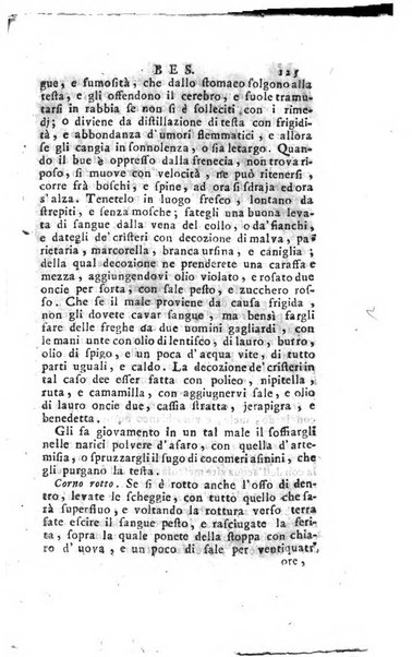 [Dizionario di agricoltura, nel quale si contiene la coltura, e conservazione de' diversi prodotti riguardanti le terre seminative, i prati, i boschi, le vigne, ed i giardini. Come pure il governo de' bestiami, de' colombi, de polii, dell'api, de' bachi da seta, le loro malattie, ed i loro rispettivi rimedj ... Da sicure osservazioni raccolto da Ignazio Ronconi fiorentino ... Tomo 1-[2]. - In Venezia : per Francesco Sansoni, 1771] 1