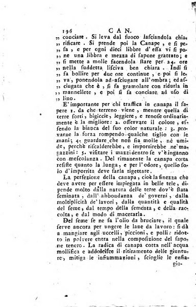 [Dizionario di agricoltura, nel quale si contiene la coltura, e conservazione de' diversi prodotti riguardanti le terre seminative, i prati, i boschi, le vigne, ed i giardini. Come pure il governo de' bestiami, de' colombi, de polii, dell'api, de' bachi da seta, le loro malattie, ed i loro rispettivi rimedj ... Da sicure osservazioni raccolto da Ignazio Ronconi fiorentino ... Tomo 1-[2]. - In Venezia : per Francesco Sansoni, 1771] 1