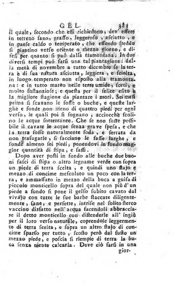 [Dizionario di agricoltura, nel quale si contiene la coltura, e conservazione de' diversi prodotti riguardanti le terre seminative, i prati, i boschi, le vigne, ed i giardini. Come pure il governo de' bestiami, de' colombi, de polii, dell'api, de' bachi da seta, le loro malattie, ed i loro rispettivi rimedj ... Da sicure osservazioni raccolto da Ignazio Ronconi fiorentino ... Tomo 1-[2]. - In Venezia : per Francesco Sansoni, 1771] 1