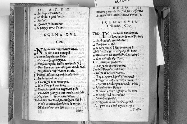 Il Ciro drama per musica del signor Giulio Cesare Sorentino napolitano. Con prologo; aggiunte, mutationi, & aggiustamenti all'vso di questa città fatte da altro soggetto con permissione dell'autore. Arrichite poi dalla sempre ammirabile musica del sig. Francesco Caualli. ..