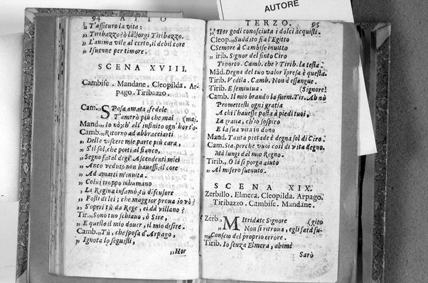 Il Ciro drama per musica del signor Giulio Cesare Sorentino napolitano. Con prologo; aggiunte, mutationi, & aggiustamenti all'vso di questa città fatte da altro soggetto con permissione dell'autore. Arrichite poi dalla sempre ammirabile musica del sig. Francesco Caualli. ..