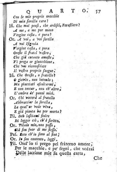 L'Oreste tragedia di monsignor Giovanni Rucellai rappresentata nel Collegio Clementino nelle vacanze del Carnovale dell'anno 1726. Consacrata all'eminentissimo, e reverendissimo principe, il signor cardinale Benedetto Pamfilio, protettore del Collegio Clementino