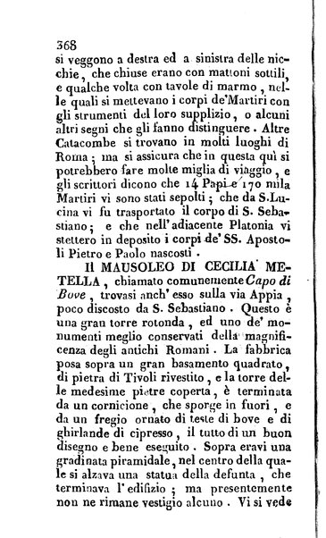 [La città di Roma ovvero succinta descrizione di questa superba città con due piante generali di essa e de' 14. rioni dedicata alla santità di nostro signore Leone 12. felicemente regnante nuova edizione riveduta ed aumentata da Stefano Piale pittore, ... Tomo 1. [-2.]] 2