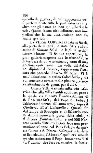 [La città di Roma ovvero succinta descrizione di questa superba città con due piante generali di essa e de' 14. rioni dedicata alla santità di nostro signore Leone 12. felicemente regnante nuova edizione riveduta ed aumentata da Stefano Piale pittore, ... Tomo 1. [-2.]] 2