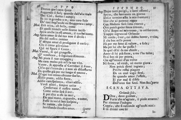 L'Orlando overo La gelosa pazzia. Dramma da rappresentarsi nel teatro domestico della regina Maria Casimira di Pollonia. Composto, e dedicato alla maesta sua da Carlo Sigismondo Capeci suo segretario fra gli Arcadi Metisto Olbiano, e posto in musica dal sig. Domenico Scarlatti, mastro di cappella di sua maesta'