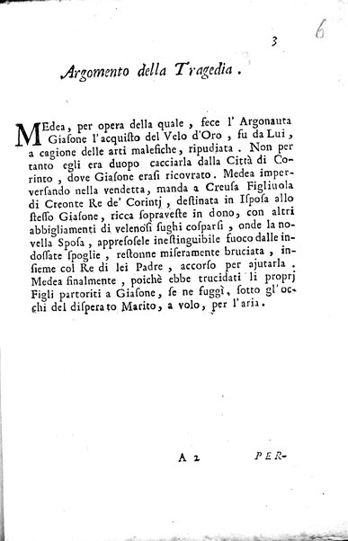 1: La Medea tragedia attribuita a L. Anneo Seneca il morale filosofo, trasportata in versi, sciolti del nostro idioma da Benedetto Pasqualigo ...