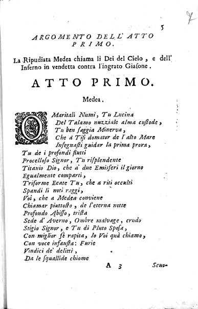 1: La Medea tragedia attribuita a L. Anneo Seneca il morale filosofo, trasportata in versi, sciolti del nostro idioma da Benedetto Pasqualigo ...
