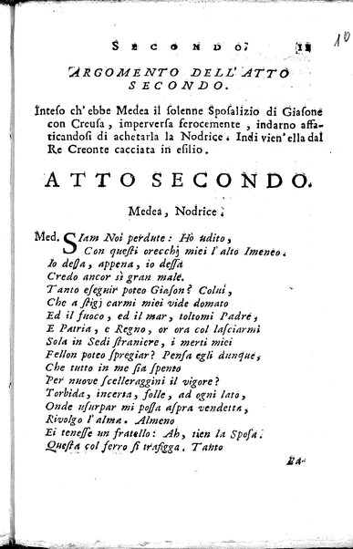 1: La Medea tragedia attribuita a L. Anneo Seneca il morale filosofo, trasportata in versi, sciolti del nostro idioma da Benedetto Pasqualigo ...