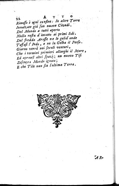 1: La Medea tragedia attribuita a L. Anneo Seneca il morale filosofo, trasportata in versi, sciolti del nostro idioma da Benedetto Pasqualigo ...