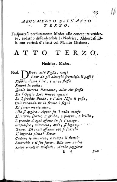 1: La Medea tragedia attribuita a L. Anneo Seneca il morale filosofo, trasportata in versi, sciolti del nostro idioma da Benedetto Pasqualigo ...