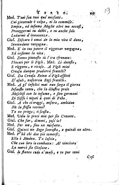 1: La Medea tragedia attribuita a L. Anneo Seneca il morale filosofo, trasportata in versi, sciolti del nostro idioma da Benedetto Pasqualigo ...