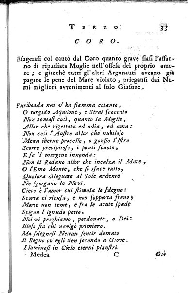 1: La Medea tragedia attribuita a L. Anneo Seneca il morale filosofo, trasportata in versi, sciolti del nostro idioma da Benedetto Pasqualigo ...