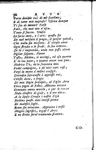 1: La Medea tragedia attribuita a L. Anneo Seneca il morale filosofo, trasportata in versi, sciolti del nostro idioma da Benedetto Pasqualigo ...