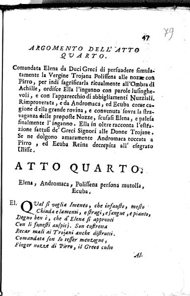 1: La Medea tragedia attribuita a L. Anneo Seneca il morale filosofo, trasportata in versi, sciolti del nostro idioma da Benedetto Pasqualigo ...