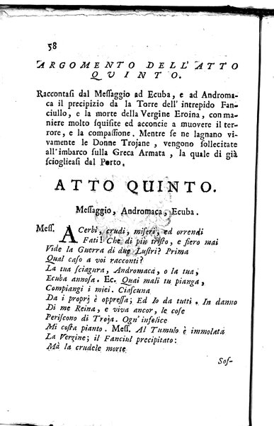 1: La Medea tragedia attribuita a L. Anneo Seneca il morale filosofo, trasportata in versi, sciolti del nostro idioma da Benedetto Pasqualigo ...