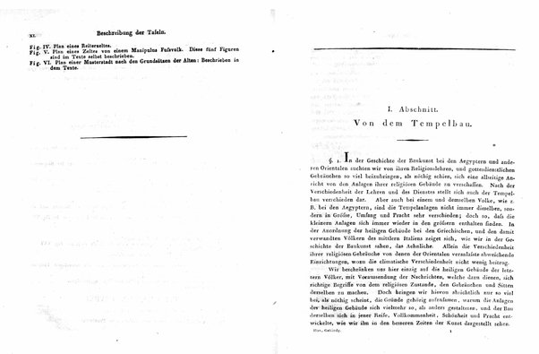3: Die lehre der gebäude bei den Griechen und Römern. Von A. Hirt. Mit achtzehn tafeln