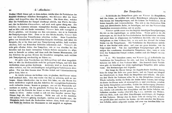 3: Die lehre der gebäude bei den Griechen und Römern. Von A. Hirt. Mit achtzehn tafeln