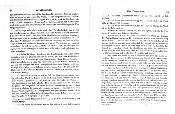 3: Die lehre der gebäude bei den Griechen und Römern. Von A. Hirt. Mit achtzehn tafeln