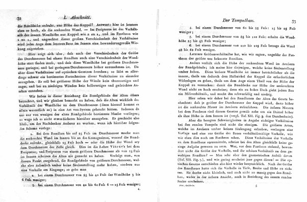 3: Die lehre der gebäude bei den Griechen und Römern. Von A. Hirt. Mit achtzehn tafeln