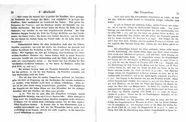 3: Die lehre der gebäude bei den Griechen und Römern. Von A. Hirt. Mit achtzehn tafeln