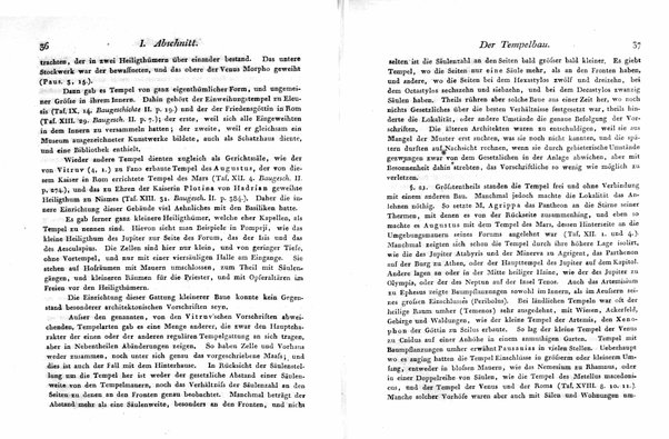 3: Die lehre der gebäude bei den Griechen und Römern. Von A. Hirt. Mit achtzehn tafeln