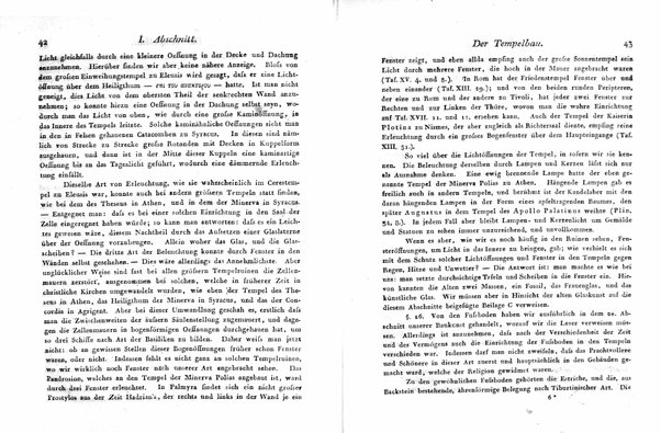 3: Die lehre der gebäude bei den Griechen und Römern. Von A. Hirt. Mit achtzehn tafeln